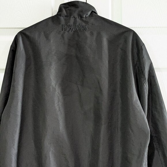 Kenneth Cole Reaction Men's Jacket, Size Medium, Black, Lightweight, Mesh Lined - Picture 6 of 16